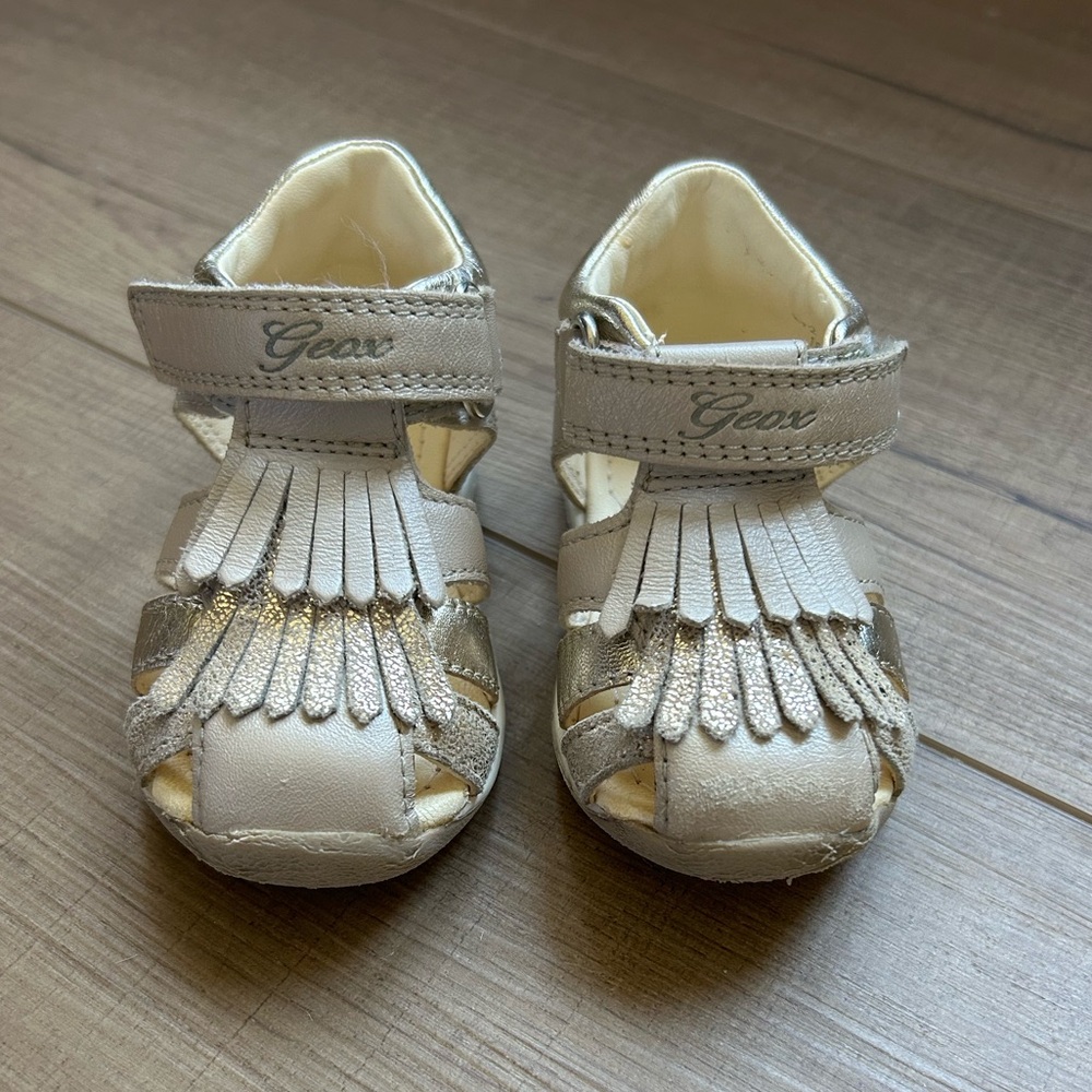 Geox patent leather toddler sandals EU size 18